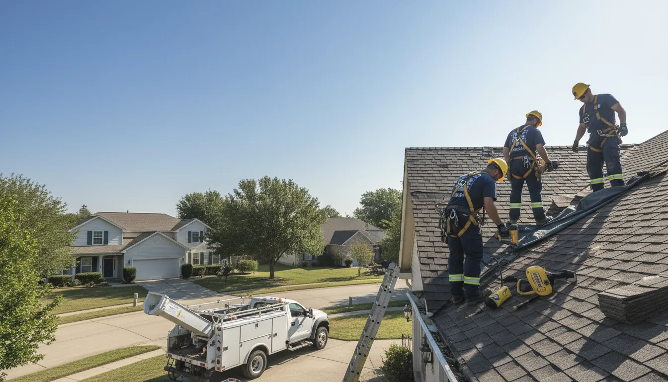Emergency Roof Repair in Jamestown, LA near me